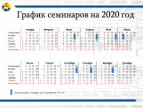 Семинары для пользователей АСУ МС в 2020 году Семинары для пользователей АСУ МС в 2020 году